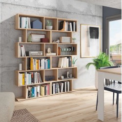 DANERYS Estantería alta ROBLE CANADIAN