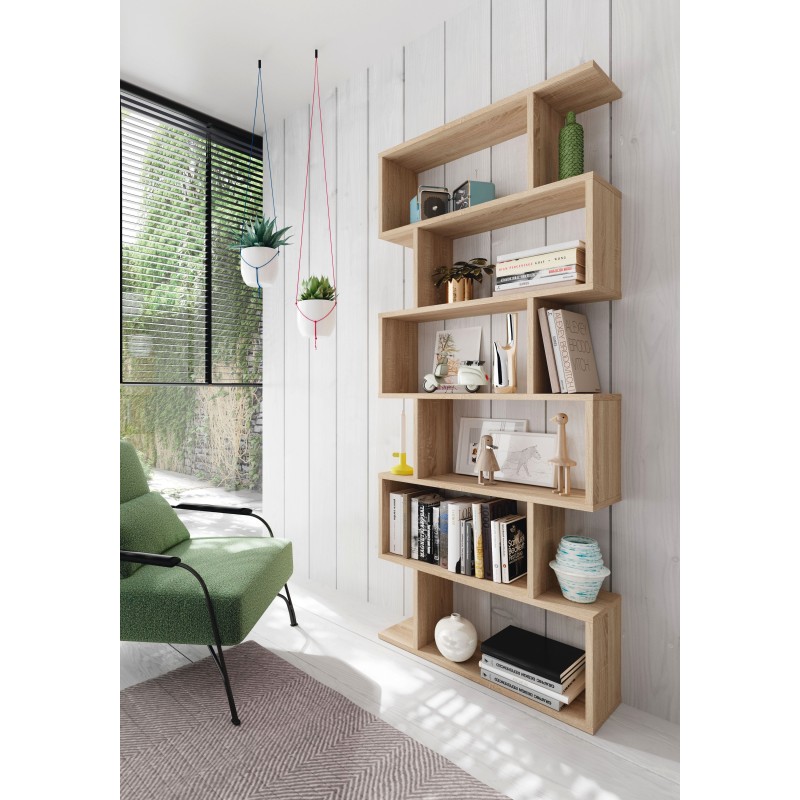 DANERYS Estantería alta ROBLE CANADIAN