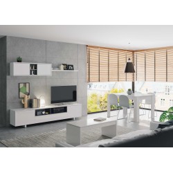 ATTUALE Mesa centro elevable BLANCO BRILLO