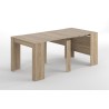 FUNZIONALE CONSOLA comedor 90x50-237 EXTENSIBLE ROBLE CANADIAN