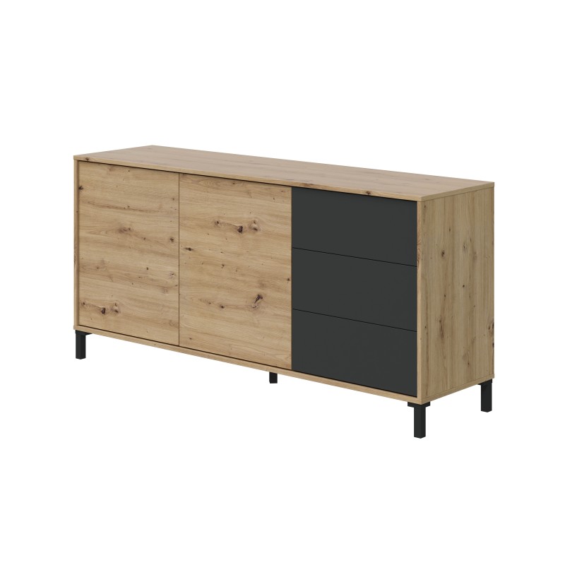 URBAN PLUS Aparador  2 PUERTAS + 3 CAJONES