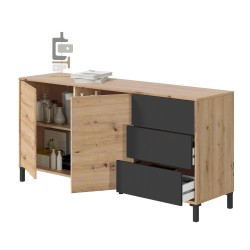 URBAN PLUS Aparador  2 PUERTAS + 3 CAJONES