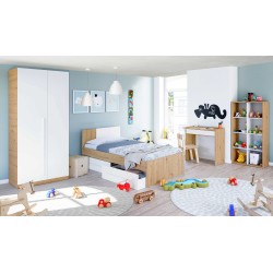 AMBIENT Cama juvenil con...