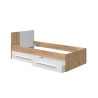 AMBIENT Cama juvenil con cabezal (SIN somier + 2 cajones)(para colchón de 190x90)
