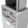 CHEFF Mueble microondas 1 CAJON  + 2 PUERTAS