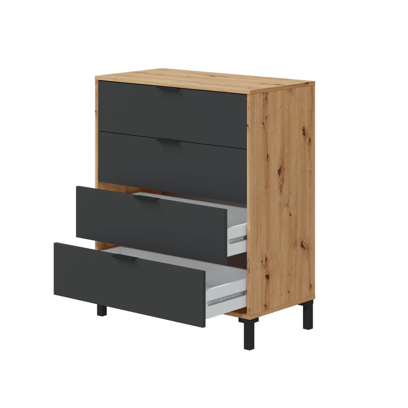 ENZO Cómoda 4 CAJONES