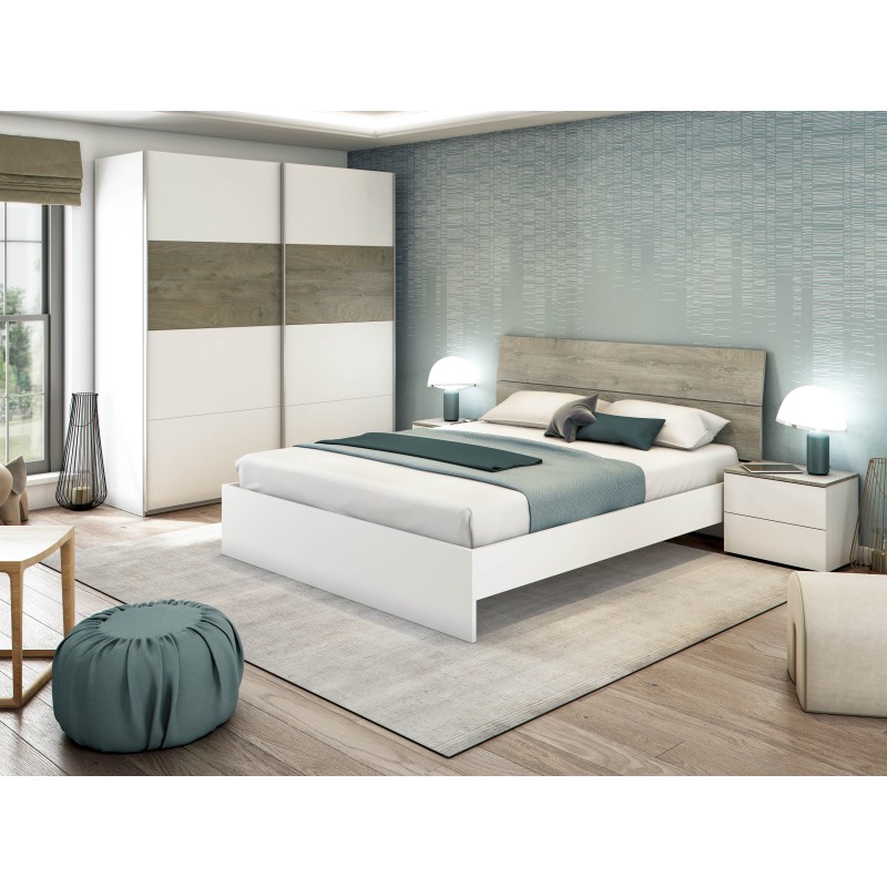 OIKOS Cabezal + 2 mesitas (2 CAJONES)