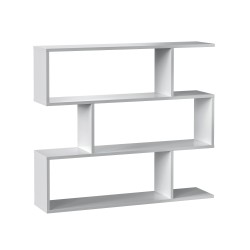 DANERYS Estantería baja BLANCO BRILLO