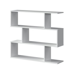 DANERYS Estantería baja BLANCO BRILLO